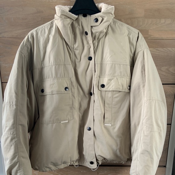 Isabel Marant Tan Bomber Jacket - Picture 2 of 9